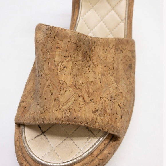 Chanel Cork Platform Sandals. Size 39. - Picture 7 of 15